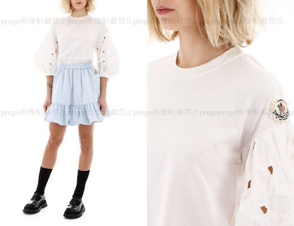 MONCLER Tシャツ・カットソー MONCLER GENIUS 20SS SIMONE ROCHA パフスリーブシャツ(4)