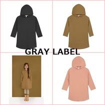 ☆GRAYLABEL上質なOrganicCotton100%フード付きワンピース