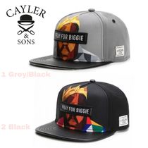 SALE★Wl Bigasso Cap【送込Cayler&Sons】黒人キャラ/ロゴ★灰黒