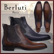 【BERLUTI 】クラシック カプリ レザー サイドゴアブーツ