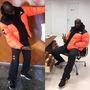 Supreme ダウンジャケット Supreme The North Face Nuptse Orange シュプリーム ヌプシ(5)