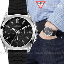 送関込★Guess ゲス Vertex シリコン メンズ 腕時計 W1177G3