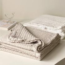 【PAPER GARDEN】Soft modal frill quilted pad -Q