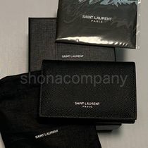 【関税込】SAINT LAURENT サンローラン◆ロゴ レザー キーケース