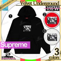 19FW /Supreme Velvet Underground Hooded Sweatshirt パーカー