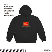 人気話題コラボ！Travis Scott McDonald Billions Served Hoodie