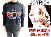 JOYRICH(ジョイリッチ)UK フラッグ BOY ロゴプリントTシャツ