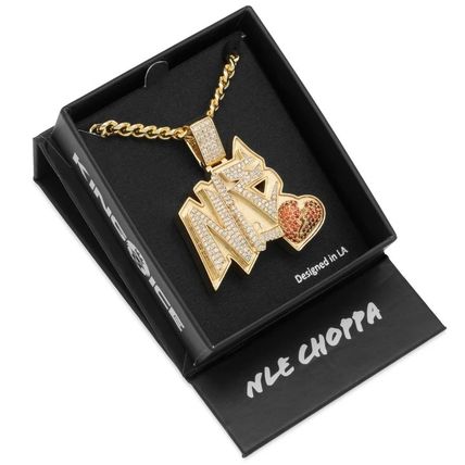 King Ice ネックレス・チョーカー 送料税込【NLE CHOPPA X KING ICE】NLE NECKLACE☆(2色 2サイズ)(13)