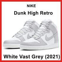 Nike Dunk High Retro White Vast Grey (2021) SS 21