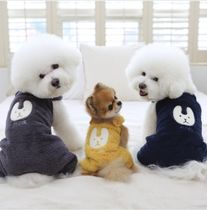 【ITS DOG】フロッピーベルボアオールインワンベスト3色 S-XL