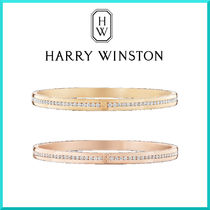 希少☆ HARRY WINSTON 18Kゴールド&ダイヤモンド ブレスレット