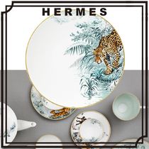 HERMES 日本未入荷 赤道直下のスケッチ ディナープレート