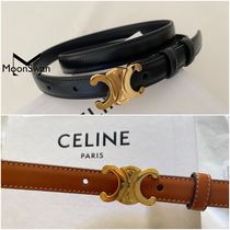 CELINE【入手困難】SMALL TRIOMPHE BELT/SMOOTH CALFSKIN 全色