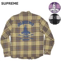 21SS Week4 Supreme HYSTERIC GLAMOUR Plaid Flannel Shirt