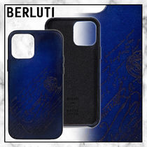 ◆Berluti 21SS 最新作◆Venezia iPhone 12 Pro ケース◆Blue◆