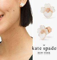 SALE【ハンドメイド】Kate Spade Precious Pansyスタッズピアス