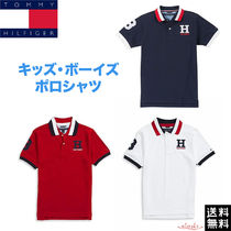 ★大人気☆ Tommy Hilfiger ボーイズ コットン ポロシャツ 3色♪