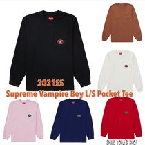 ★21SS WEEK15★Supreme Vampire Boy L/S Pocket Tee