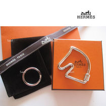 HERMES (エルメス) Cheval key ring キーホルダー