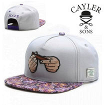 SALE★ Purple Haze Cap【送込Cayler&Sons】手/葉巻/文字★灰紫