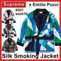 Supreme Emilio Pucci Silk Smoking Jacket ss 21 week 16