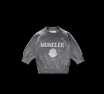 MONCLER2021/22秋冬新作BABY ロゴ入りコットンニット/3M~3A