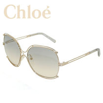 Chloe クロエ サングラス レディース ライトグレー CE129S-734