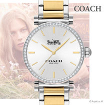 ★上品！送料 関税込★COACH マディソン 34mm ステンレス