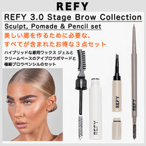 REFY★眉用スカルプホールドジェル＋ポマード＋ペンシルのセット