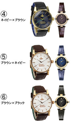 Vivienne Westwood アナログ腕時計 Vivienne Westwood ヴィヴィアン ペア 腕時計 記念 vv065 vv092(5)