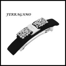 ◆Salvatore Ferragamo◆VARA Crystal ヘアクリップ◆正規品◆