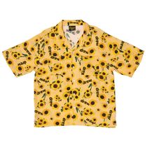 drew house rayon camp shirt secret sunflower ドリューハウス