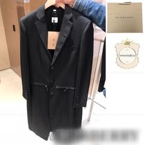 Burberryすぐ届く■国内発■ポケットジップロングコート45634931