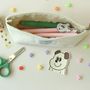 1107 ペンケース 韓国可愛い【1107】ゴンチリ・ゴンシリ fabric pen case 全9色(13)