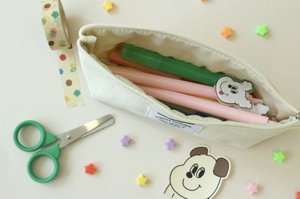 1107 ペンケース 韓国可愛い【1107】ゴンチリ・ゴンシリ fabric pen case 全9色(14)