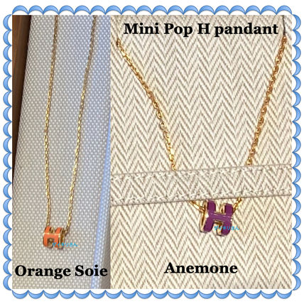 HERMES ネックレス・ペンダント HERMES 完売間近！ペンダント Mini Pop H pendant 直営店包装(11)