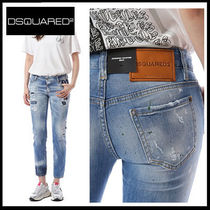 (ディースクエアード)DSQUARED2 JENNIFER CROPPED JEAN 75LB0503