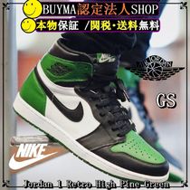 NIKE Air Jordan 1 Retro High OG 'Pine Green' FW AW 18 [GS]