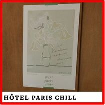 ☆人気☆【HOTEL PARIS CHILL】☆Paris in Bloo.m☆ポスター☆A4