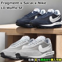 Fragment x Sacai x Nike LDWaffle BLUE  GREY AW 21 2021