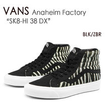 Vans SK8-HI 38 DX Anaheim Factory スケハイ アナハイム ゼブラ