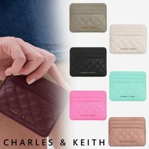 CHARLES&KEITH☆カードケース キルティング 人気シリーズ 上品☆