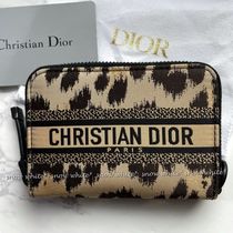 明日着 限定 レオパード柄♪ 小さいお財布 カードホルダー DIOR