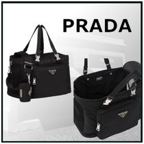 ☆PRADA☆Re Nylon xサフィアーノレザー ペットバッグ