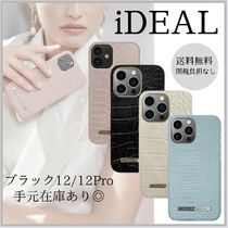 【IDEAL】クロコ柄 スマートフォン iphone ケース  ユニセックス