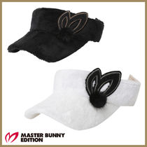 MASTERBUNNY EDITION ◆ Mink Pom Pom Logo Sunvisor