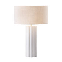 大人気《TOV Furniture》LATUR CREAM TABLE LAMP テーブルランプ