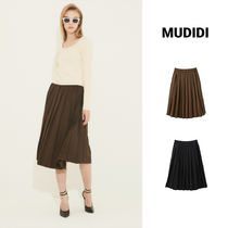 【MUDIDI】21FW★ Long pleats skirt 001