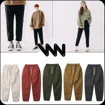 [WV PROJECT] ★韓国大人気★Plain cotton banding pants