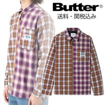 Butter Goods バターグッズ Patchwork Plaid オーバーシャツ